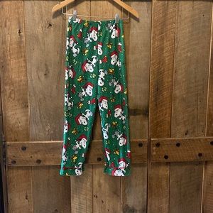 Snoopy Christmas pajama pants